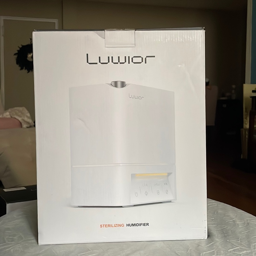 Cool Mist Humidifiers for Bedroom, 99.9% Germ-Free Sterilization NEW!